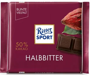 Ritter Sport Czekolada gorzka 100 g - Czekolada - miniaturka - grafika 1