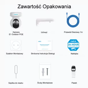 Kamera obrotowa Reolink E1 Outdoor 8MPx Analityka Śledzenie - Kamery IP - miniaturka - grafika 3
