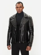 Kurtki męskie - Serge Pariente Kurtka skórzana Studer Czarny Slim Fit - miniaturka - grafika 1