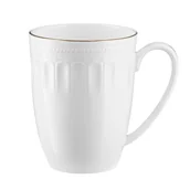 Kubki - Kubek Porcelanowy 350 Ml Mesyna Gold Villa Italia - miniaturka - grafika 1