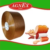 Artykuły masarskie - Osłonka białkowa FI 100 karmel 5 m - miniaturka - grafika 1