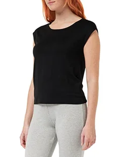 Calvin Klein Damski top od piżamy z szeroką szyją, S/S, Czarny, XS - Koszulki i topy damskie - miniaturka - grafika 1