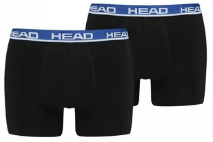 HEAD BOKSERKI MĘSKIE BASIC BOXER 2P BLACK r S - Majtki męskie - miniaturka - grafika 1