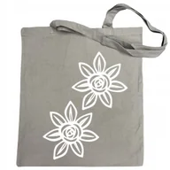 Torby i wózki na zakupy - Torba na zakupy nadruk KWIAT KWIATY - miniaturka - grafika 1