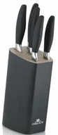 Noże kuchenne - Lumarko Komplet 5szt Noży Kuchennych W Bloku+ostrzałka Do Noży Gratis 989m+606r! - miniaturka - grafika 1