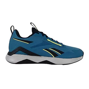 Reebok Męskie trampki Nanoflex Adventure TR, Steely Blue/Pure Grey 3/Core Black, 42 UK, Steely Blue Pure Grey 3-rdzeniowy czarny, 43 EU - Trampki męskie - miniaturka - grafika 1