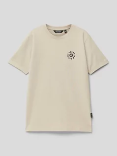 Koszulki dla dziewczynek - T-shirt z nadrukiem z napisem model ‘Fesser’ - grafika 1