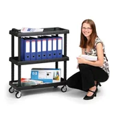 Skrzynki i torby narzędziowe - Art Plast Wózek warsztatowy wózek pod/wykonana z tworzywa sztucznego  udźwig 40 kg na półkę - miniaturka - grafika 1