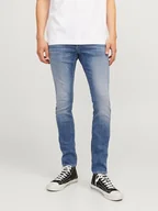 Spodnie męskie - Jack & Jones Dżinsy "Glenn" - Skinny fit - w kolorze niebieskim - miniaturka - grafika 1