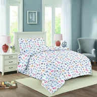 Pościel dla dzieci - Bawełniana jednoosobowa pościel dziecięca 140x200 cm Nela – Cotton House - miniaturka - grafika 1