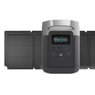 Przenośna stacja zasilania EcoFlow Delta & 2 x Panel fotowoltaiczny 110W - Inne akcesoria studyjne - miniaturka - grafika 1
