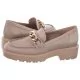 Mokasyny damskie - Mokasyny Beżowe 2ZR01__ _5SN (RY589-a) Ryłko - miniaturka - grafika 1