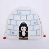 Zabawki sensoryczne - Książeczka Sensoryczna Podróżna, Quiet Book, Montessori- Iglo/ Jolly Designs - miniaturka - grafika 1