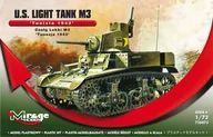 Modele do sklejania - Mirage Hobby U.S. Light Tank M3 726073 - miniaturka - grafika 1