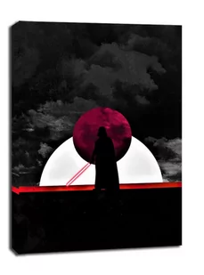 Sol Lunaris - Darth Vader, Gwiezdne Wojny Star Wars - obraz na płótnie Wymiar do wyboru: 60x80 cm - Obrazy i zdjęcia na płótnie - miniaturka - grafika 1