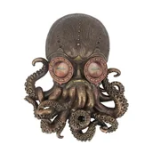 Figurki dekoracyjne - BOJOWA OŚMIORNICA Z GOGLAMI FIGURKA STEAMPUNK VERONESE - miniaturka - grafika 1