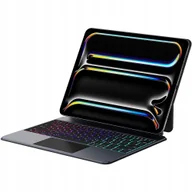 Etui do tabletów - Etui z klawiaturą Dux Ducis MK series do Apple iPad Pro 13" 2024 czarne DDS2212 - miniaturka - grafika 1