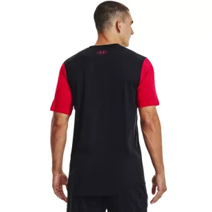 Koszulka męska Under Armour  ATHLETIC DEPTARTMENT COLORBLOCK SS - Koszulki sportowe męskie - miniaturka - grafika 2
