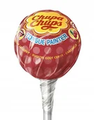 Gumy do żucia, lizaki, dropsy - 1 szt. Chupa Chups lizak farbujący smak wiśniowy - miniaturka - grafika 1