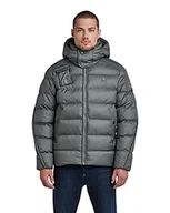 Kurtki męskie - G-STAR RAW G- Whistler Padded Hooded, Kurtka Mężczyźni, szary (grafitowy B958-996), S - miniaturka - grafika 1