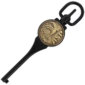 Kajdanki - Kluczyk do kajdanek ASP Guardian G1 z logo ASP No 01, Black Chrome (56301) - miniaturka - grafika 1