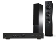 Zestawy stereo - Rotel A11 MkII (czarny) + Tesi 6 (czarny) - miniaturka - grafika 1