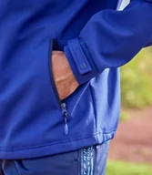 Kurtki męskie - Kurtka softshell z kapturem i podszewką z mikropolaru Mężczyzna Atlas For Men - Kolor : Granatowy - Rozmiar : XXL - miniaturka - grafika 1