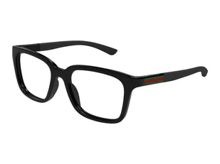 Dioptrie szkieł Gucci GG1738O 001 - Okulary korekcyjne, oprawki, szkła - miniaturka - grafika 1