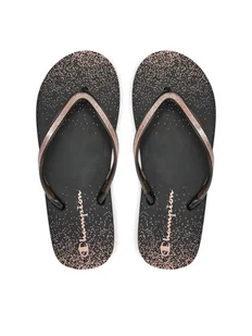 Champion Japonki Sparkling Slide S11688-CHA-KK005 Czarny - Klapki i japonki damskie - miniaturka - grafika 1