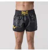 Kimona, stroje i obuwie - Everlast Spodenki Muay Thai Black/Gold Rozmiar L - miniaturka - grafika 1