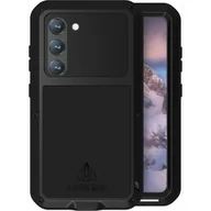 Etui i futerały do telefonów - LOVE MEI Etui Pancerne + szkło Powerful do Galaxy S23, czarne - miniaturka - grafika 1