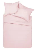Pościel - Pościel 200x220 różowa 08 jasna jednobarwna - miniaturka - grafika 1