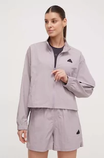 adidas dres damski kolor fioletowy - Dresy damskie - miniaturka - grafika 1