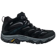 Buty trekkingowe męskie - Męskie buty turystyczne Merrell Moab 3 Mid Gtx Rozmiar butów (UE): 46,5 / Kolor: czarny/szary - miniaturka - grafika 1