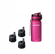 Butelki filtrujące - Butelka Filtrująca Aquaphor City 0,35 L Z 3 Filtrami, Różowa - miniaturka - grafika 1