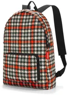 Plecaki - Reisenthel Plecak Glencheck Red Mini Maxi Rucksack - miniaturka - grafika 1