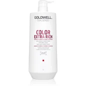Odżywki do włosów - Goldwell Dualsenses Color Extra Rich, odżywka nabłyszczająca do włosów grubych i opornych, 1000 ml - miniaturka - grafika 1
