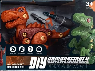 Mega Creative, Dinozaur do skręcania, 499477 - Figurki dla dzieci - miniaturka - grafika 1