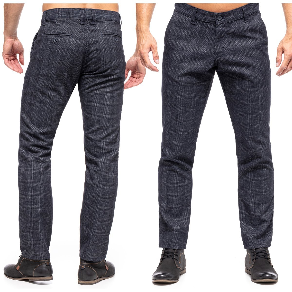 SPODNIE MĘSKIE CHINOSY VANKEL JEANS 123 - 98cm/L32