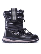 Buty dla dziewczynek - Geox Śniegowce J Adelhide G.Babx E J26EWE 0LVBC C0495 D Czarny - miniaturka - grafika 1