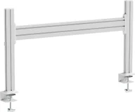 Uchwyty do monitorów - InLine® Slatwall Tischhalterung, Panel Aluminium 1m inkl. 2 Stützen 0,43m - miniaturka - grafika 1