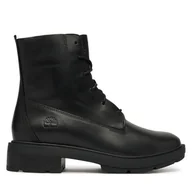 Botki damskie - Trzewiki Timberland Brimfield TB0A43AXW021 Czarny - miniaturka - grafika 1