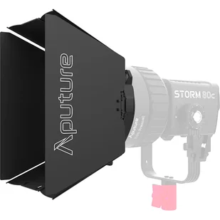 Aputure Wrota CF4 Barn Doors Mini ProLock Mount (do Storm 80c) - Kamery cyfrowe - akcesoria - miniaturka - grafika 1