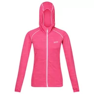 Bluzy sportowe damskie - Bluza damska Regatta Wmns Yonder Hoody Rozmiar: S / Kolor: różówy/szary - miniaturka - grafika 1
