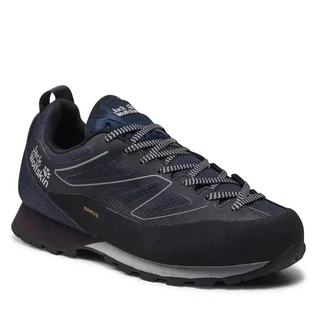 Buty sportowe męskie - Jack Wolfskin Trekkingi Scrambler 2 Texapore Low M 4045461 Dark Blue/Grey - grafika 1