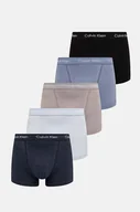 Majtki męskie - Calvin Klein Underwear bokserki 5-pack męskie kolor niebieski - miniaturka - grafika 1