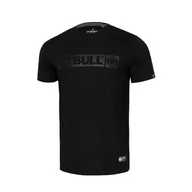 Koszulki sportowe męskie - Pitbull T-shirt All Black Camo Hilltop Black - miniaturka - grafika 1