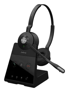 Jabra Engage 65 SE Zestaw słuchawkowy Bezprzewodowy Opaska na głowę Biuro/centrum telefoniczne Czarny - Słuchawki - miniaturka - grafika 1