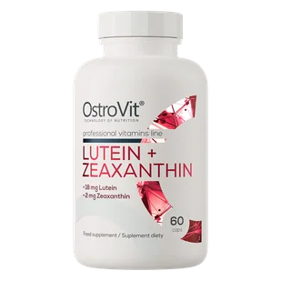 OstroVit Lutein + Zeaxanthin, 60 kapsułek - Wzrok i słuch - miniaturka - grafika 1