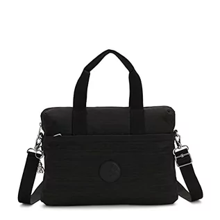 Torebki damskie - Kipling ELSIL torba na ramię, 40 cm, 10 litrów, Black Dazz - grafika 1